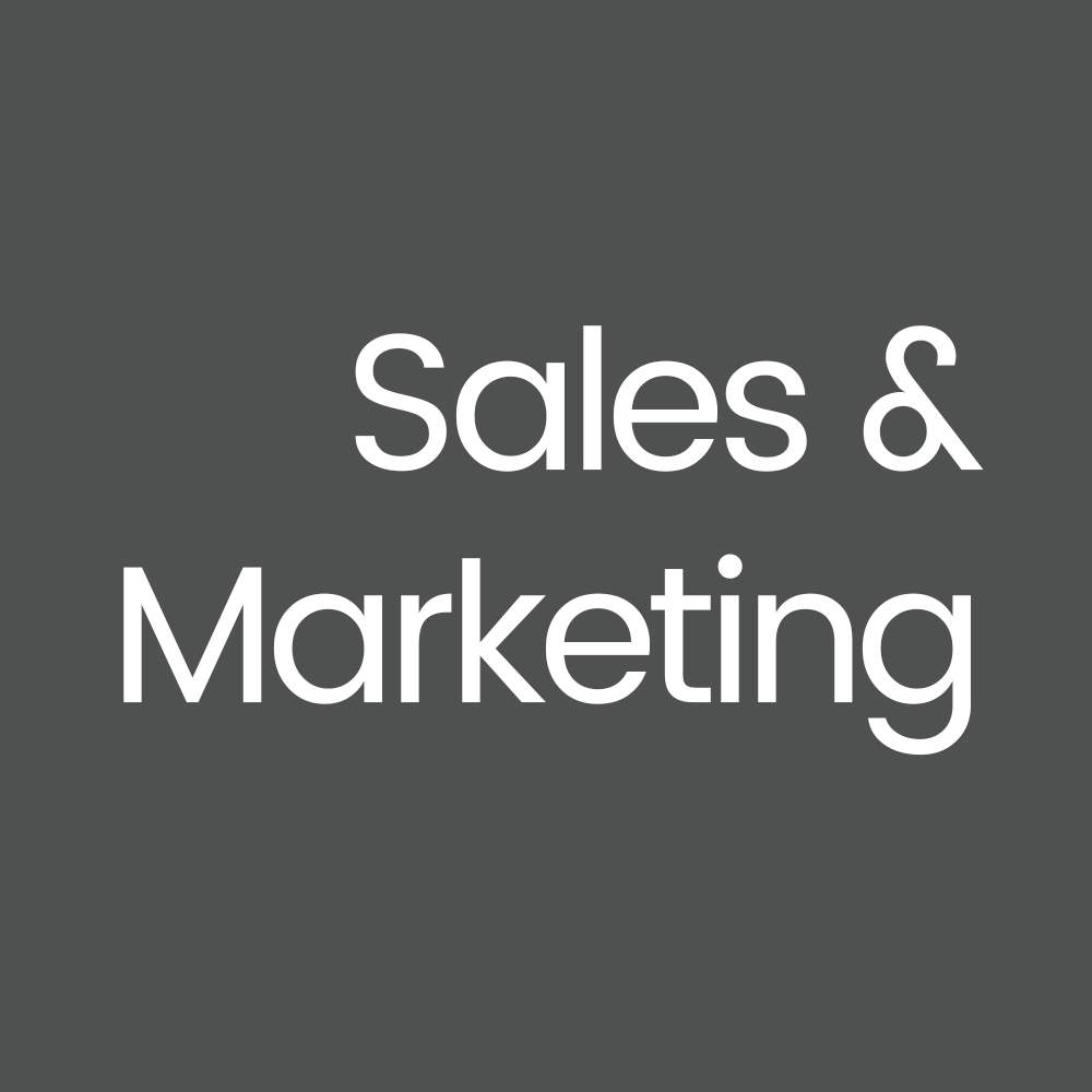 Sales & Marketing